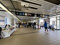 Farewell Line 3 booth in Scarborough Centre station concourse