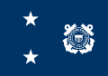 Rank flag of a U.S. Coast Guard rear admiral