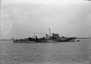 HMS <i>Ledbury</i> (L90) Destroyer of the Royal Navy