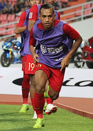 <span class="mw-page-title-main">Irfan Jaya</span> Indonesian footballer