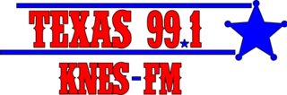 <span class="mw-page-title-main">KNES</span> Radio station in Fairfield, Texas