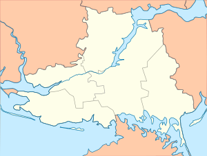 Novotroitske is located in Kherson Oblast