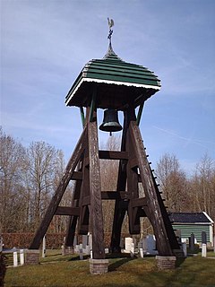 Nijelamer Village in Friesland, Netherlands