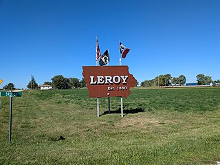 <span class="mw-page-title-main">Le Roy, Iowa</span> City in Iowa, United States