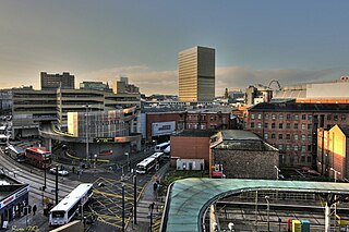 Manchester Arndale Shopping centre in Manchester, England