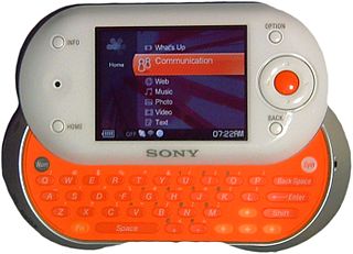 mylo (Sony) Handheld Internet wi-fi device, 2006–2010