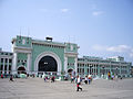 Novosibirsk train station (square side)