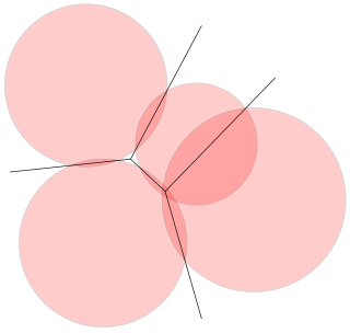 <span class="mw-page-title-main">Power diagram</span> Partition of the Euclidean plane