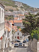 Sesimbra view from Almirante Sande Vasconcelos street