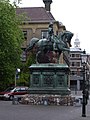 Equestrian statue of William I in front of Noordeinde Palace