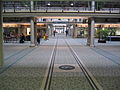 Main walkway inside the Locomotive Workshop