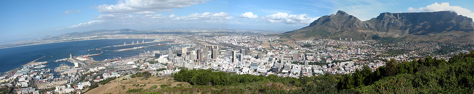 Panoramatická fotografia Kapského Mesta