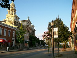 Skyline of St. Clairsville