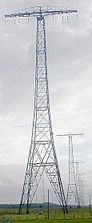 1900 meter (1.2 mile) flattop antenna