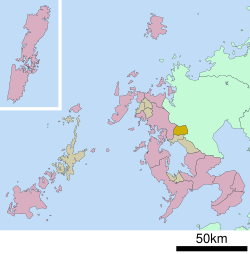 Location of Hasami