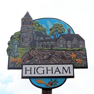 <span class="mw-page-title-main">Higham, West Suffolk</span> Human settlement in England