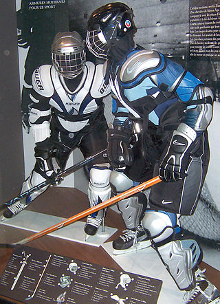 <span class="mw-page-title-main">Ice hockey equipment</span>