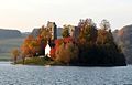 L'Île d'Ogoz en automne 2011.