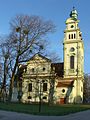 Polski: Ewangelicko-Augsburski Kościół Zbawiciela w Sopocie Deutsch: Die evangelisch-augsburgische in Sopot