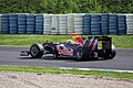 Webber testing at Jerez, March