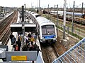 Z 22500 rolling stock at Noisy-le-Sec