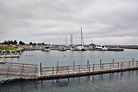 Rogers City Marina on Lake Huron