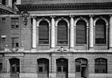 East grandstand, showing detail