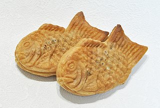 <i>Taiyaki</i> Japanese fish-shaped cake