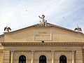 Teatro Mercadante, facciata (particolare)