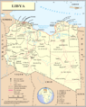 Image 6A map of Libya (from Libya)