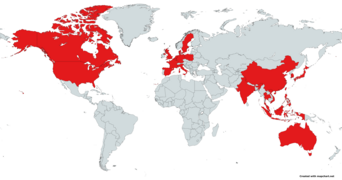 Uniqlo Stores by Countries October 2023.png