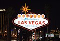 1959'da dikilen Las Vegas'a Hoş Geldiniz tabelası.