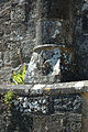 Ancienne abbaye de Landévennec : détail d'une sculpture 3