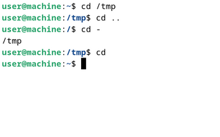 cd (command) Computer command in various operating systems