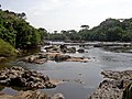 O Rio Epulu dentro da Reserva de Fauna dos Ocapis, no nordeste da República Democrática do Congo.