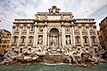 Fontaine de Trevi.