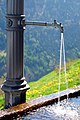 Water fountain found in a small Swiss village