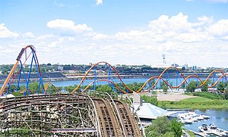 <span class="mw-page-title-main">Goliath (La Ronde)</span> Roller coaster at La Ronde