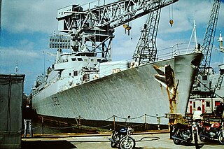 HMS <i>Fife</i> (D20) County-class guided missile destroyer of the Royal Navy and Chilean Navy