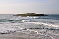 L'Île Ségal, vue d'ensemble (accessible à marée basse) 1.