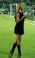 Image 39Sports anchor wearing little black dress and knee-high boots, Mexico, 2010 (from 2010s in fashion)