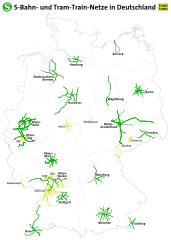 S-Bahnnetze in Deutschland