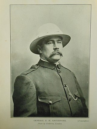 <span class="mw-page-title-main">Pieter Hendrik Kritzinger</span> Boer general and Assistant Commandant of the Forces of the Orange Free State