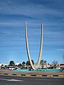 Monumento a Luis Batlle Berres ("Los Cuernos de Batlle") am Bulevar Artigas