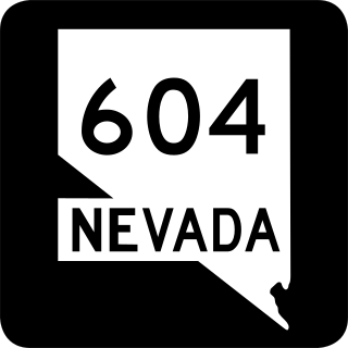 <span class="mw-page-title-main">Nevada State Route 604</span> Highway in Nevada