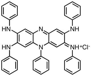 <span class="mw-page-title-main">Nigrosin</span> Mixture of synthetic black dyes