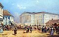 A Magyar Nemzeti Múzeum a Széna téren (Kálvin tér) – 1837