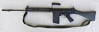 <span class="mw-page-title-main">L1A1 Self-Loading Rifle</span> British version of the Belgian FN FAL battle rifle