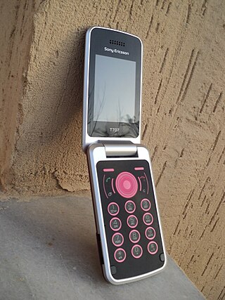 <span class="mw-page-title-main">Sony Ericsson T707</span> Mobile phone from Sony Ericsson