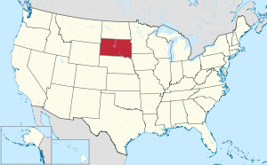 South Dakota in United States.svg